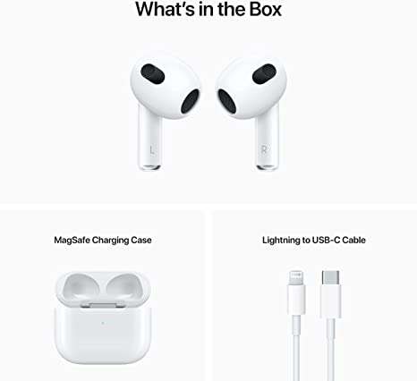 Apple AirPods (3rd Generation) Wireless Earbuds