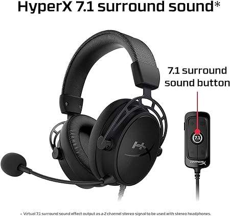 HyperX Cloud Alpha S Wired Gaming Headset