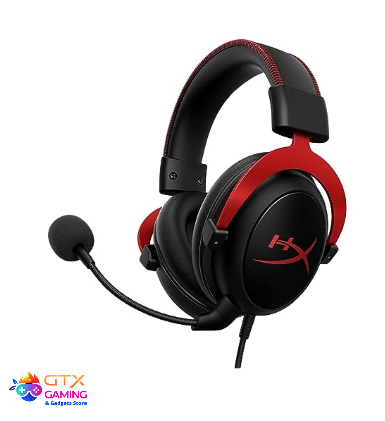 HyperX Cloud 2 Wired Gaming Headset With USB Soundcard HyperX Cloud 2 Wired Gaming Headset With USB Soundcard