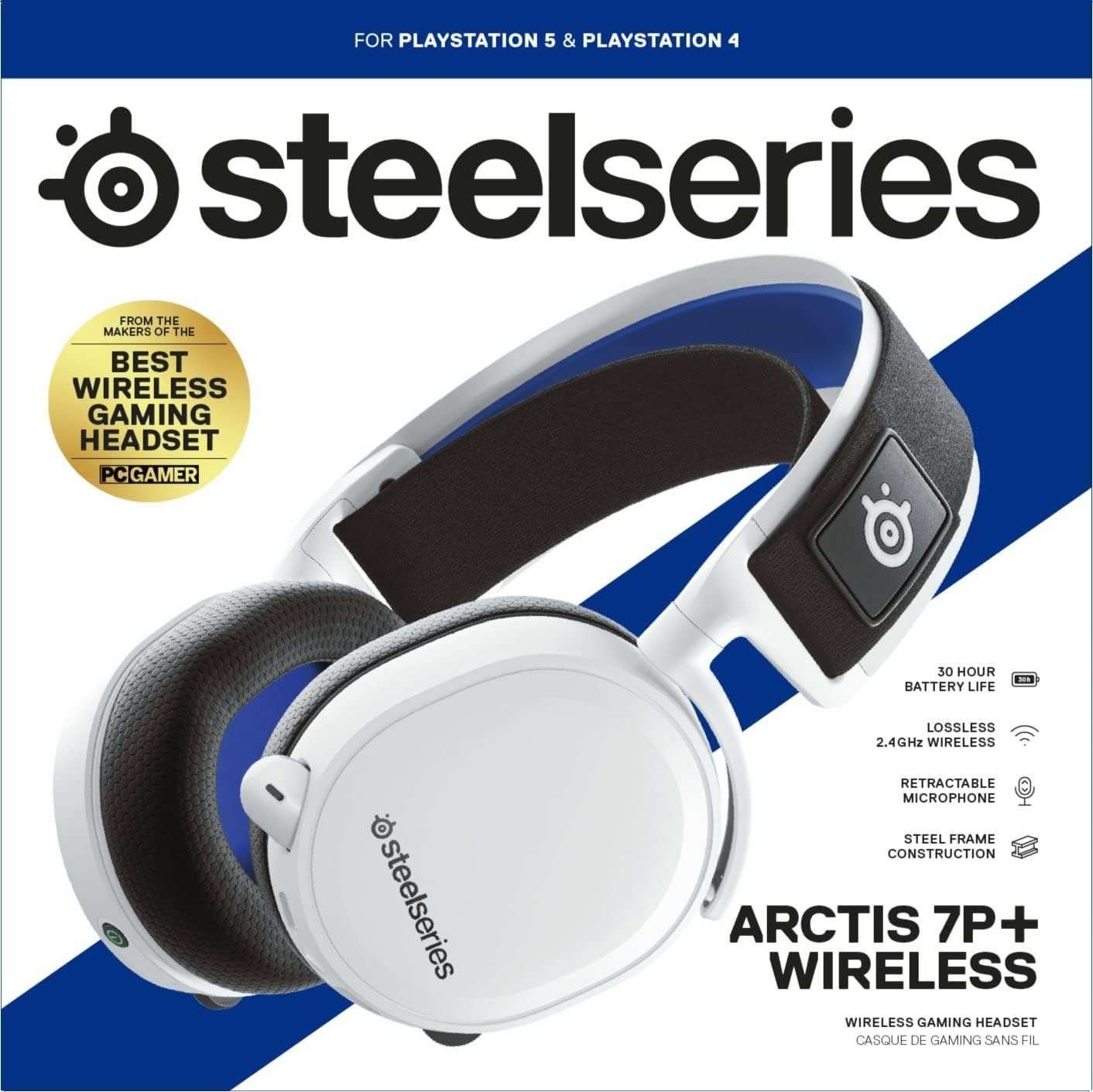 SteelSeries Arctis 7P+ Wireless Gaming Headset SteelSeries Arctis 7P+ Wireless Gaming Headset