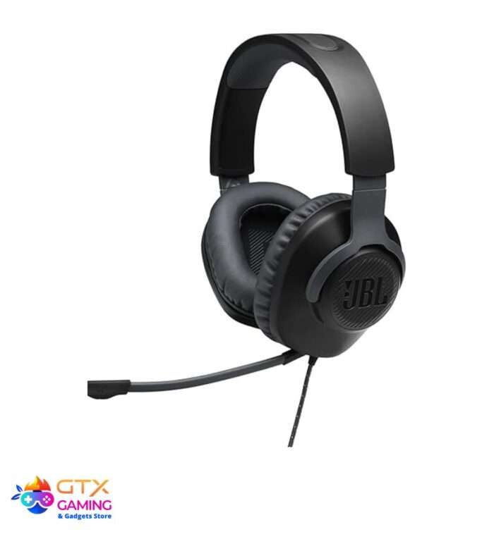 JBL Quantum 100 - Wired Over-Ear Gaming Headphones