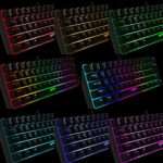 KUIYN V700 60% RGB Streamer Wired Gaming Keyboard