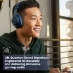 JBL Quantum 100 - Wired Over-Ear Gaming Headphones