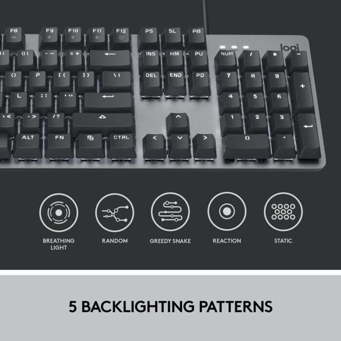 Logitech K845 Mechanical Illuminated Keyboard (TTC Brown Switches)