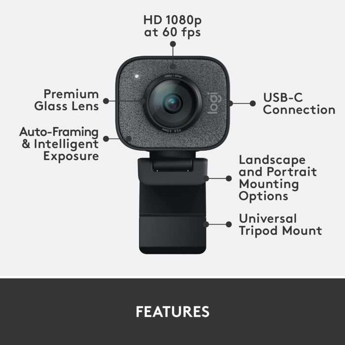 Logitech for Creators StreamCam