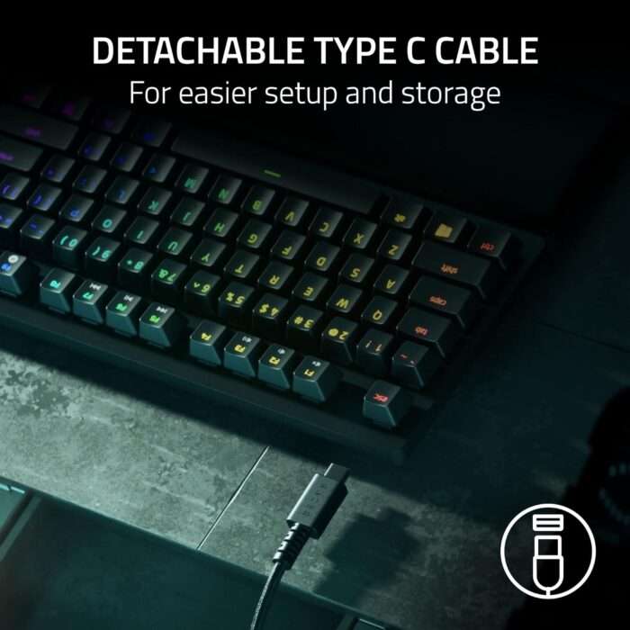 Razer Huntsman V2 TKL Tenkeyless Gaming Keyboard