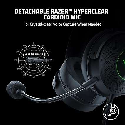 Razer Kraken V3 Wired USB Gaming Headset with Razer Chroma RGB