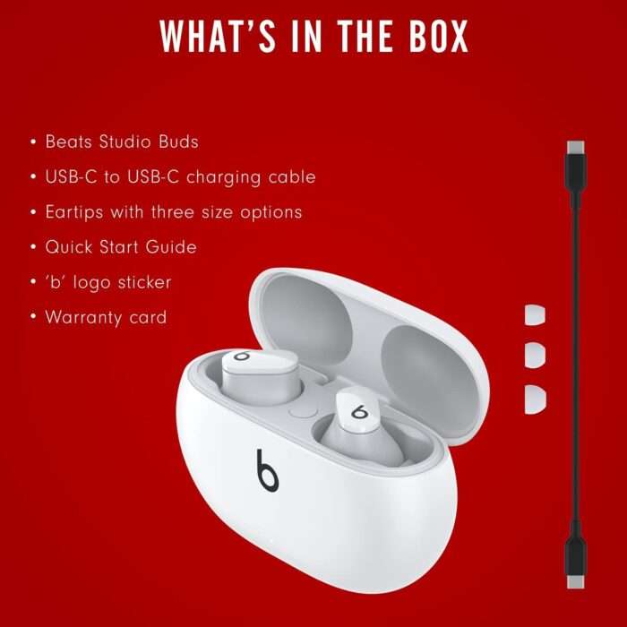 Beats Studio Buds - True Wireless Noise Cancelling Earbuds