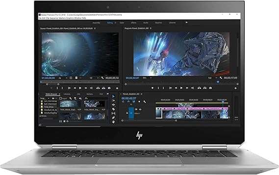 HP Z-Book Studio x360 G5 (Intel Xeon E-2176M)