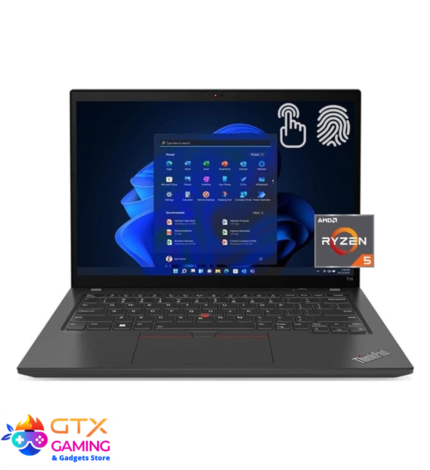 Lenovo ThinkPad T14 Gen 3 – Ryzen 5 Pro 6650U, 16GB DDR5 RAM, 256GB NVMe SSD, 14" FHD+ Touch, Fingerprint & Face Reader, Magnesium Body