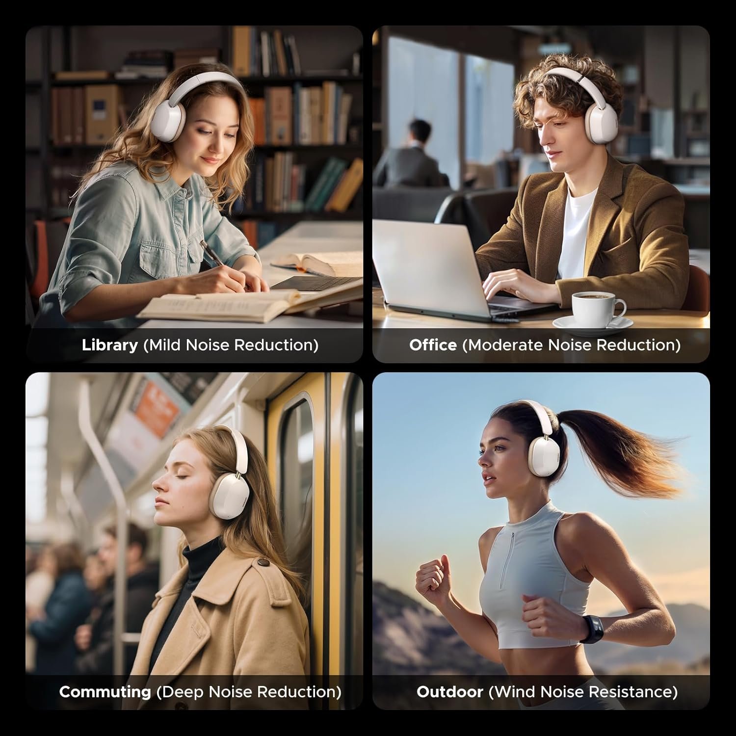 Ugreen HiTune Max5C Hybrid ANC Headphones – immersive sound, 40mm drivers, AI noise reduction, Bluetooth 5.3, 30h battery, comfortable over-ear design. Ugreen HiTune Max5C Hybrid ANC Headphones – immersive sound, 40mm drivers, AI noise reduction, Bluetooth 5.3, 30h battery, comfortable over-ear design.